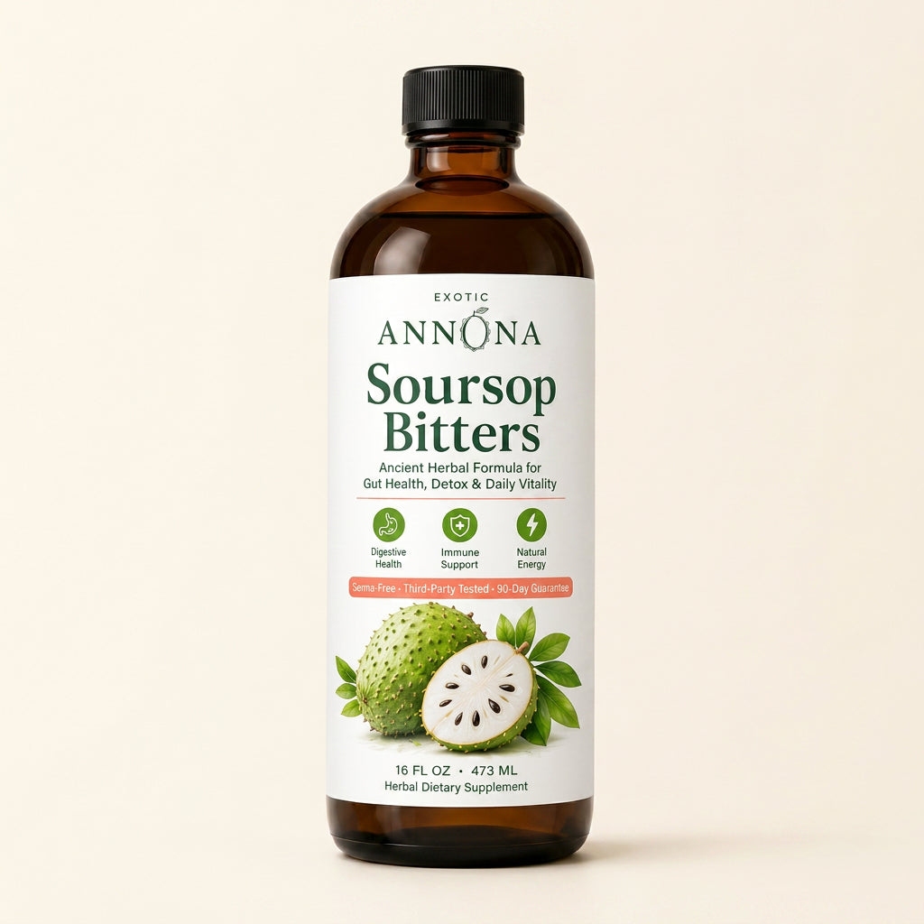 Annona Soursop Bitters bottle